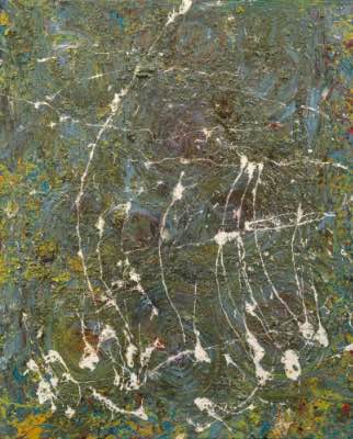 60" x 48" - technique mixte sur toile