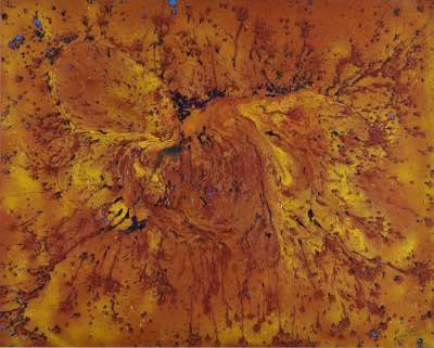 48" x 60" - technique mixte sur toile