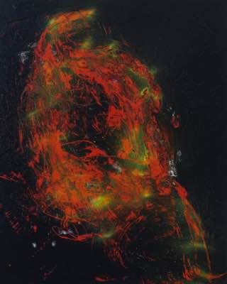 60" x 48" - technique mixte sur toile