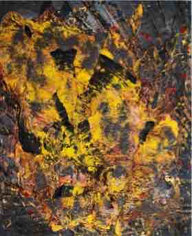 30" x 24" - techniques mixtes et graphite sur bois, 2022, $500