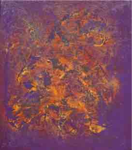 48" x 48" - techniques mixtes sur toile, 2020, $1600