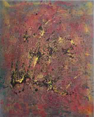 30" x 24" - techniques mixtes et graphite sur bois, 2023, $500