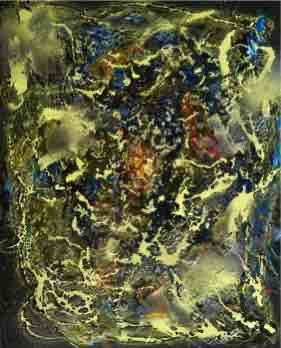 30" x 24" - techniques mixtes et graphite sur bois, 2022, $500