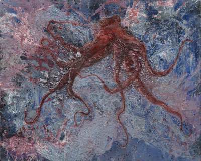 2016 - 60" x 48" - techniques mixtes sur toile